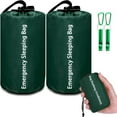 thumbnail image 3 of Zeiwohndc Windproofed Thermals Survival Sleep Bag Compacts for Hiking Backpacking Trip, 3 of 15