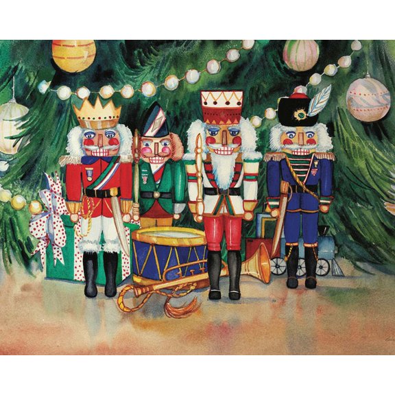Jigsaw Puzzle for Adults 500 Piece Nutcrackers Band Wooden Puzzles 20.4 X 14.9 inches/52 x 38 cm