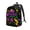 Medium, variant on Rateoe Mardi Gras with Flamingo Pattern Durable Canvas Backpack for Men & Women – Stylish & Lightweight – Adjustable Straps, Multiple Pockets – Fits 15-17 Inch LaptopsSmall