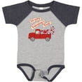 thumbnail image 3 of Inktastic Hoppy Valentine's Day Bunny Truck with Hearts Boys or Girls Baby Bodysuit, 3 of 5