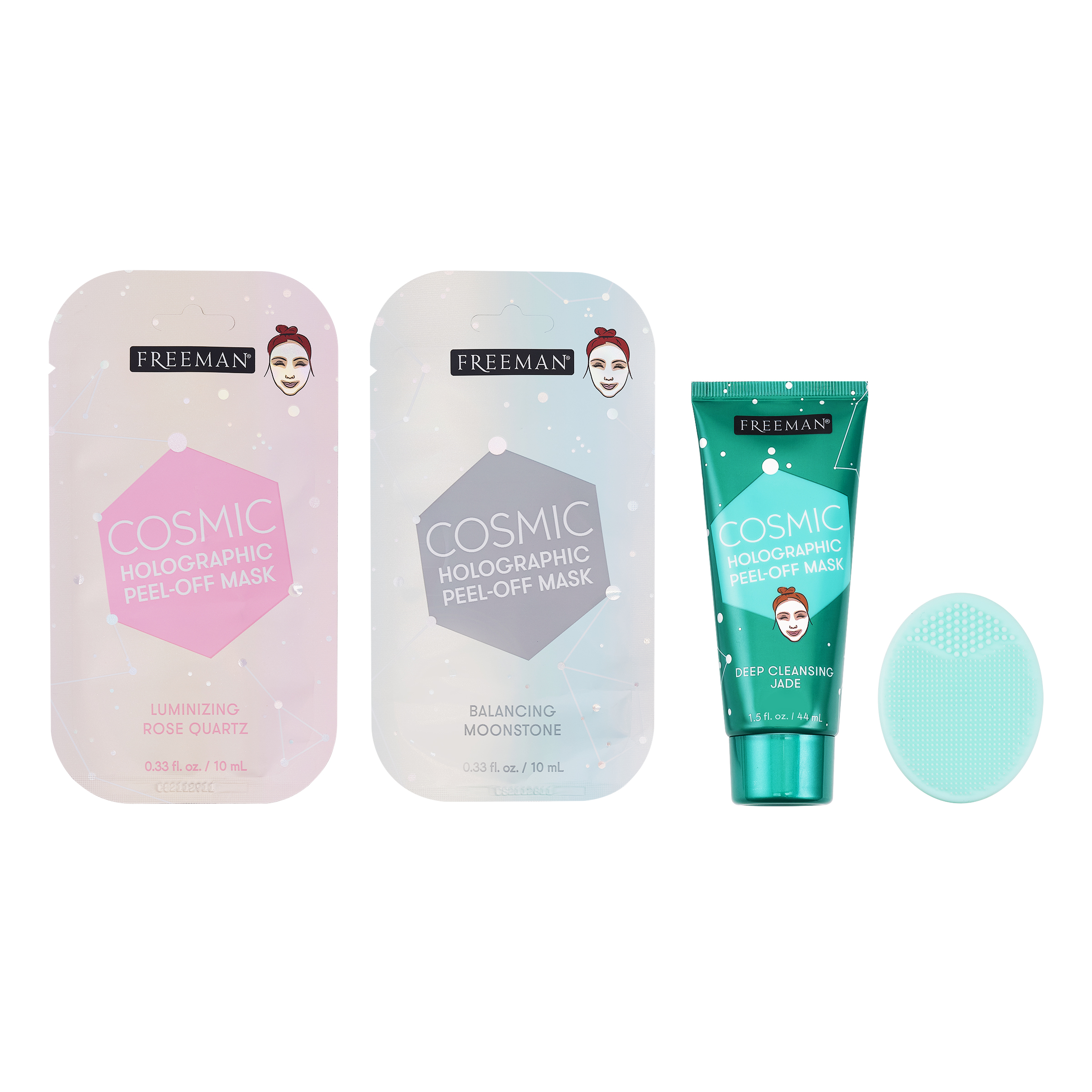 Freeman Limited Edition Cosmic Facial Mask Kit, Skincare Treatment Face Mask, 4 Piece Gift Set - image 2 of 6