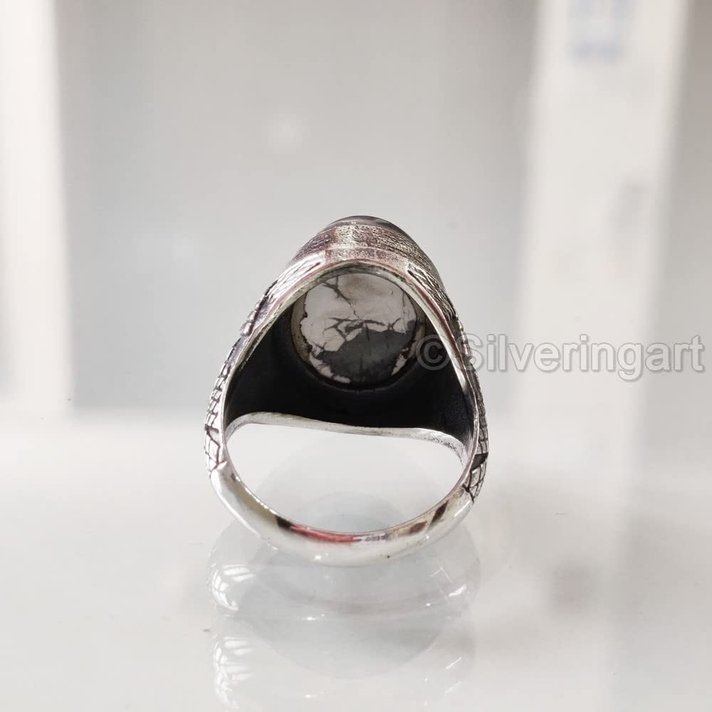 Buy Mens Black Onyx Ring Sterling Silver Black Stone Boy Ring Handmade  Signet Ring Engraved Ring With Black Stone Husband Gift Online in India -  Etsy