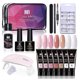 thumbnail image 1 of Kit de uñas de poligel con luz ultravioleta, constructor rápido de extensiones de uñas en gel, kit profesional de poligel fácil de usar para principiantes y técnicos de uñas., 1 of 5