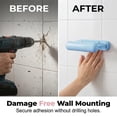 thumbnail image 4 of Storage Containers Set Versatile Mesh Storage Bag Strong Adhesion Wall Mounted Kitchen Storage Bag with Breathable Mesh— No Drilling Required Wide Top Loading Design Instant Bottom Retrieval, 4 of 9