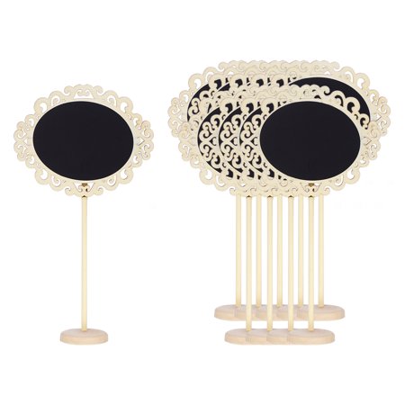 10pcs Wood 4 i3x3i 5 Inch Mini Chalkboard Sign iMemoi Message 10pcs Wood 4 i3x3i 5 Inch Mini Chalkboard Sign iMemoi Message