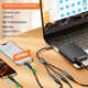 thumbnail image 2 of Cable Divisor OTG USB HUB 2.0 Macho A Hembra, Adaptador de Cargador de Datos para Teléfono, Impresora, USB, Memoria USB., 2 of 7