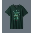thumbnail image 5 of Little Blue House Men's Graphic Tee, Christmas Trees, 5 of 5