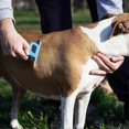 thumbnail image 4 of Pet Grooming Brush Dematting Comb Dog Deshedder Dog Cat Brush Removing Loose Hair, 4 of 5
