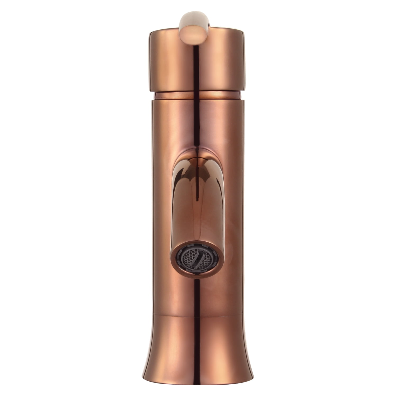 Waverly 7" Single Hole Single Handle Modern Bathroom Sink Faucet - Rose Gold