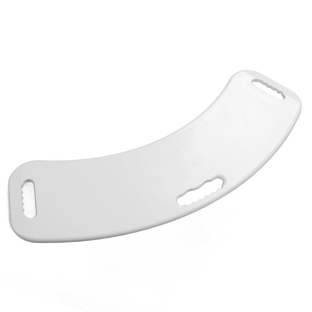 Planche de Transfert Courbée, Blanche, Prise Facile, Planche de Transfert pour Fauteuil Roulant, Usage Intensif pour Patient, pour Hanche