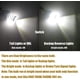 thumbnail image 3 of iBrightstar Bombillas LED 7443 7440 T20 de bajo consumo superbrillantes de 9-30 V con repuesto de proyector para luces de marcha atrás o luces de freno traseras xenón blanco, 3 of 5