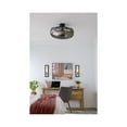 thumbnail image 3 of Bastrop Collection 26 in. Three-Blade Matte Black Transitional Ceiling Fan with 3 Speed Remote Control, 3 of 11