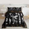thumbnail image 2 of Castle Fairy Safari Deer Twin Comforter Sets,USA Flag Bedding Set, 2 of 8