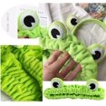 thumbnail image 4 of 2 Pieces Cute Frog Headband Stretchy Frog Hair Accessories, 4 of 5