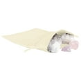 thumbnail image 4 of Koyal Wholesale  8" x 10" Ivory Velvet Drawstring Favor Bags, 25-Pack, 4 of 5