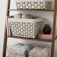 thumbnail image 3 of Simplify Large Cotton Rope Woven Tote in White, 3 of 4