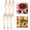Rose Gold, variant on Bxaolu Cake Pie Servers Set, Stainless Steel Pizza Cake Slicer Server, Cake Cutter with Serrated Edges for Kitchens Restaurants Brithday Parties,Set of 6 (Multicolor)
