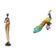 thumbnail image 1 of Escultura De Figura De Dama Tribal Africana Y Estatua De Pavo Real, Obra De Arte Para Decoración Del Hogar, Dormitorio, Mesa, TV, Mueble, Adorno De Jardín, Artesanías, 1 of 8