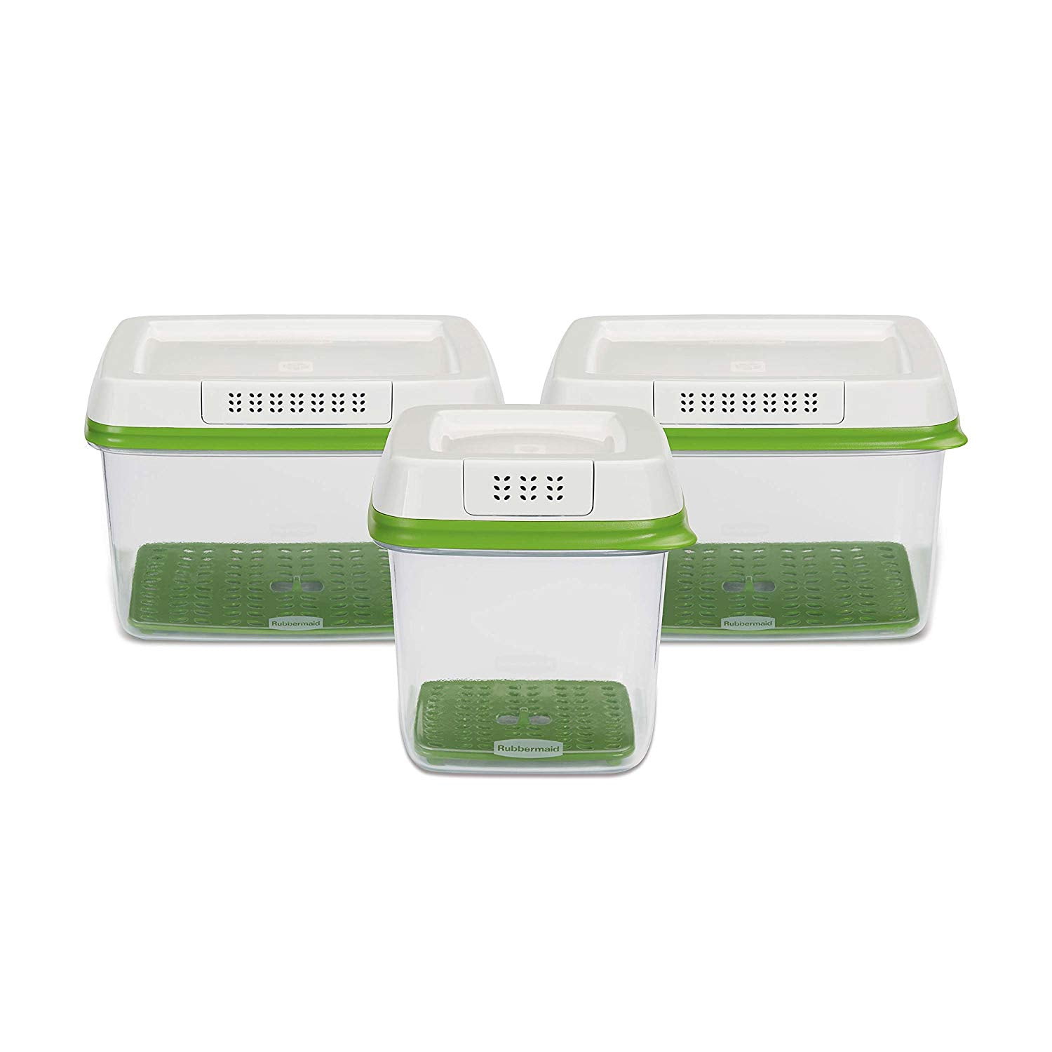 Rubbermaid FreshWorks Produce Saver 3 Piece Fresh Food Storage