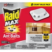 Raid Max Double Control Ant Baits, 0.28 Oz., 8 Count