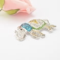 thumbnail image 4 of New Fashion Elephant Rhinestone Crystal Brooch For Women /, 4 of 6
