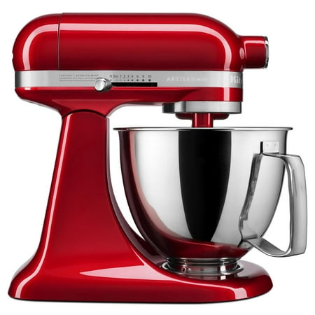 KitchenAid® Artisan® Mini 3.5 Quart Tilt-Head Stand Mixer, Candy Apple Red, KSM3316X