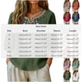 thumbnail image 4 of Women Flowy Tops Casual Loose Print Short Sleeve Plus Size T-Shirt Top Blouse Summer Fashion Tops for Women, Up to 65% Off!, 4 of 8