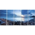thumbnail image 2 of Blue Sea Sunset on Sandy Coastline, 2 of 3