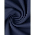 thumbnail image 5 of INSPIRE CHIC Women's Work Maternity Dresses Semi Formal Short Sleeves V-Neck Front Pleated Office Pregnancy Business Dress XL Blue, 5 of 6