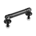 thumbnail image 4 of 2Pcs Universal Adjustable Front Bumper Lip Lever Splitter Support Rod Black for Car, 4 of 7