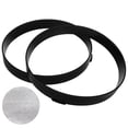 thumbnail image 4 of y 2 Pcs Garden Stepping Stones Outdoor Crescent Masonry Black, 4 of 5