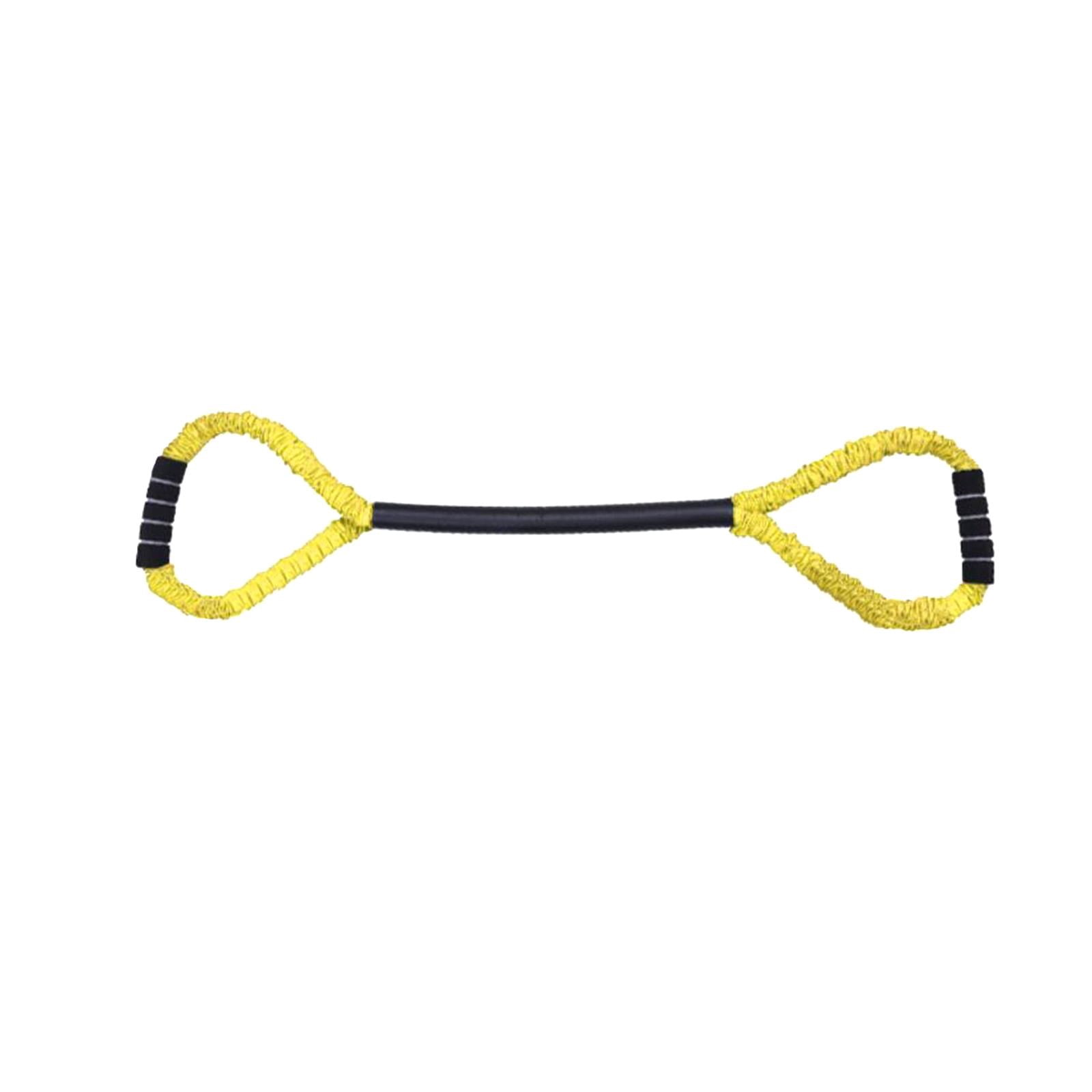 Boxing Resistance Band Elastic Resistance Bands Chest Expander for Shadow Boxing Yellow 15lb