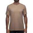 thumbnail image 1 of Playera Cuello V Para Hombre De Algodón Pima y Tela Spandex Unbranded Co  V Neck Camel 2XL, 1 of 6
