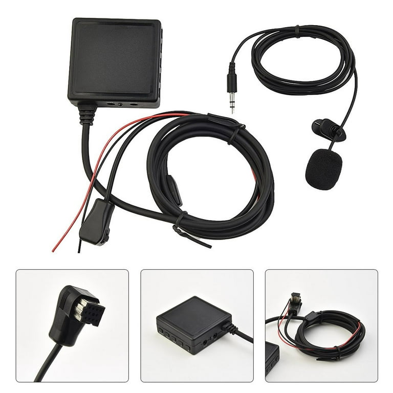 Adaptateur de musique stéréo USB avec Port micro Bluetooth IP-BUS câble adaptateur  Audio pour Microphone de voiture Pioneer Radio 5.0 P99 P01
