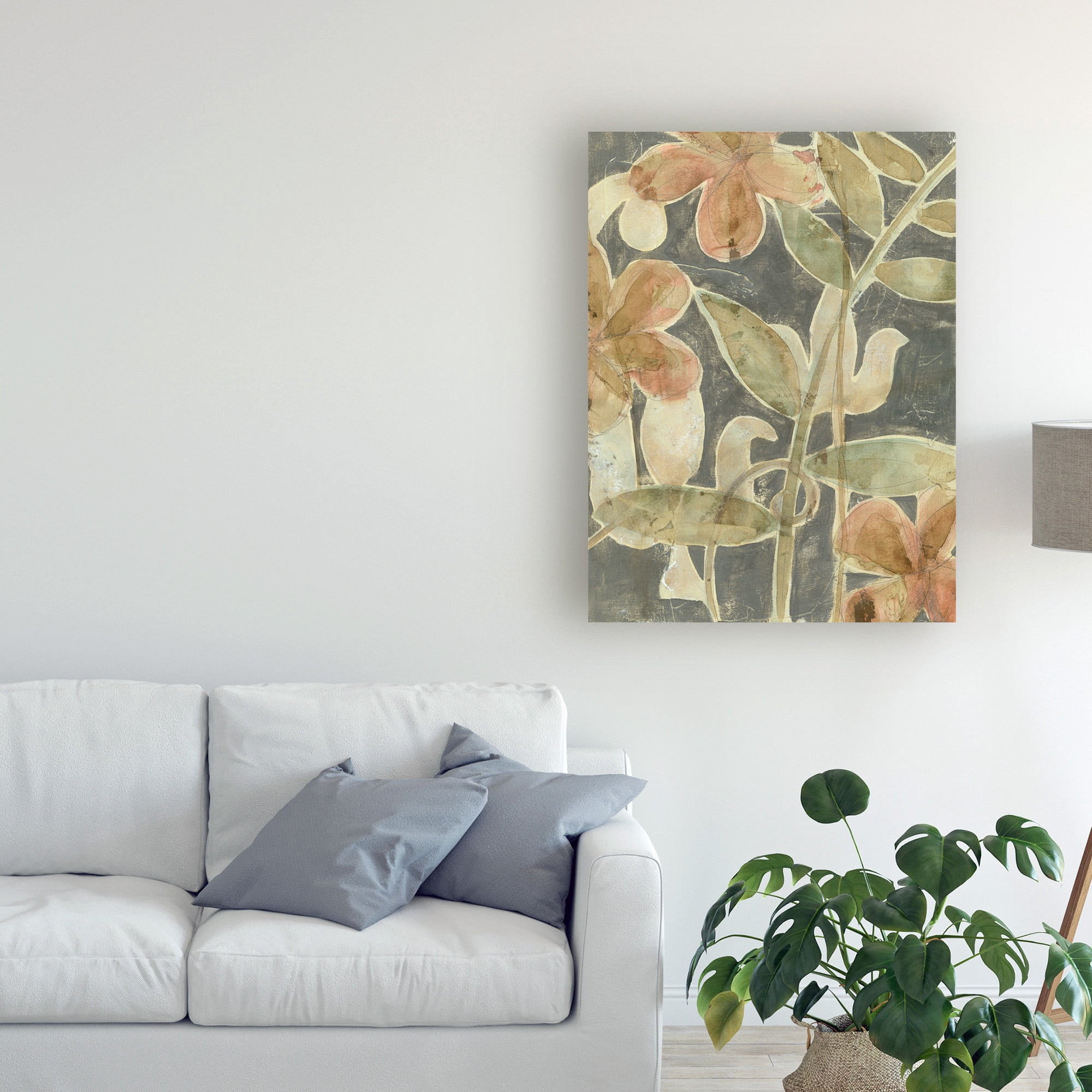 Trademark Fine Art 'Rainforest Fresco I' Canvas Art by Jennifer Goldberger