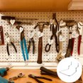 thumbnail image 4 of Miangastore 5Pcs Pegboard Bin Pegboard Hooks Loops Pegboard Cup Holder Hooks Tools Accessory Storage Organizer, 4 of 8