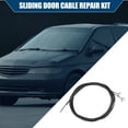 thumbnail image 3 of Unique Bargains 2 Set 72673-SHJ-A21 Inner Sliding Door Cable for Honda Odyssey 2005-2010 Durable Rubber Black, 3 of 7