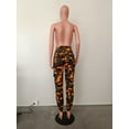 thumbnail image 6 of Camo Print Flap Pocket Cargo Pants (XL, MultiBlack), 6 of 7