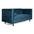 thumbnail image 4 of Sofá 3 Plazas MAKORA Velvet Olivo Tecnologia Beehive AirFlex Foam Modelo Banks, 4 of 7