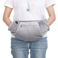 thumbnail image 4 of MIXFEER Electric Heated Hand Warmer Muff Cold Weather Thermal Glove Waist Bag for Skiing Camping, 4 of 7
