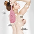 thumbnail image 3 of Anti-Slip Long Handle Back Scrubber, Soft Bath Sponge Shower Brush for Women Men Body Cleaning,Pink, 3 of 6