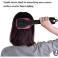thumbnail image 3 of 2 in 1 hair dryer straightener brush with comb, 3 of 5