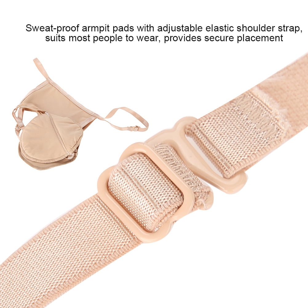 LYUMO Sweat Guard Bra Armpit Sweat Pad Reusable Cotton Underarm Sweat  Absorbent Pads Skin Tone - Walmart.com