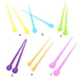 thumbnail image 2 of 1 Set Perm Rod Fashionable Durable Different Colors Exquisite Appearance Easy Installment Beautiful Smooth Surface Hair Curlers Pink, 2 of 8
