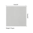 thumbnail image 2 of Uxcell Origami Paper Double Sided for Art Craft Project Beginner 100 Sheets Light Gray 2.5x2.5 inch, 2 of 6