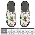 thumbnail image 5 of IAUYY Memory Foam House Slippers Suitable for Both Men and Women. Comfortable, Anti-Slip Plush Flat-Bottomed Slippers The Best Holiday Gift Watercolor Collage Collection, 5 of 9