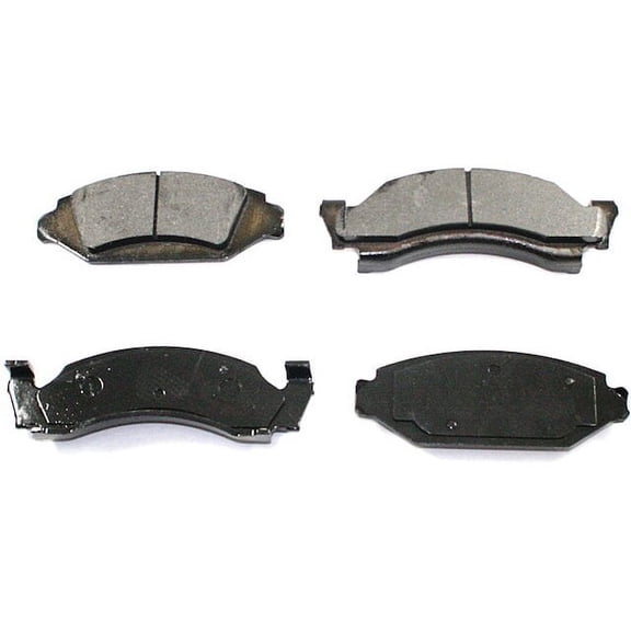 Front Brake Pad Set - Compatible with 1986 - 1993 Ford F-150 4WD 1987 1988 1989 1990 1991 1992