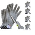 thumbnail image 1 of Guantes de corte ohsuni resistentes a cortes aptos para uso alimentario, 8 pares, grises, 1 of 7