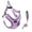 Purple, variant on PcEoTllar Dog Harness and Leash Combo, Escape Proof No Pull Vest Harness, Step-in Reflective Adjustable Soft Padded Pet Harness for Small to Large Dogs, Gray XS
