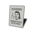 thumbnail image 4 of Funny Outdoors Novelty Decor, Metal Wall Sign - 10x14 Inches, 4 of 4